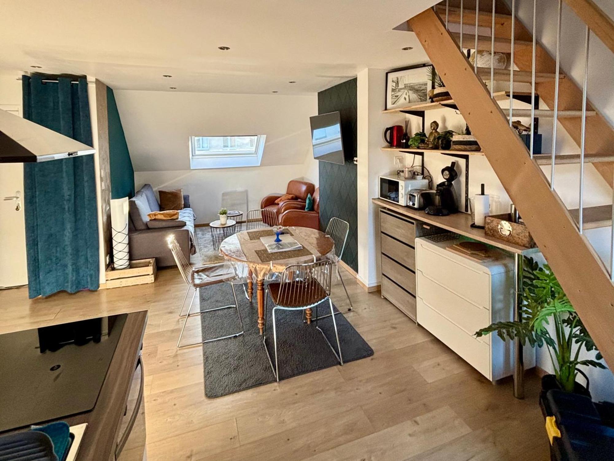 Appartement Duplex de charme à Amiens Extérieur photo