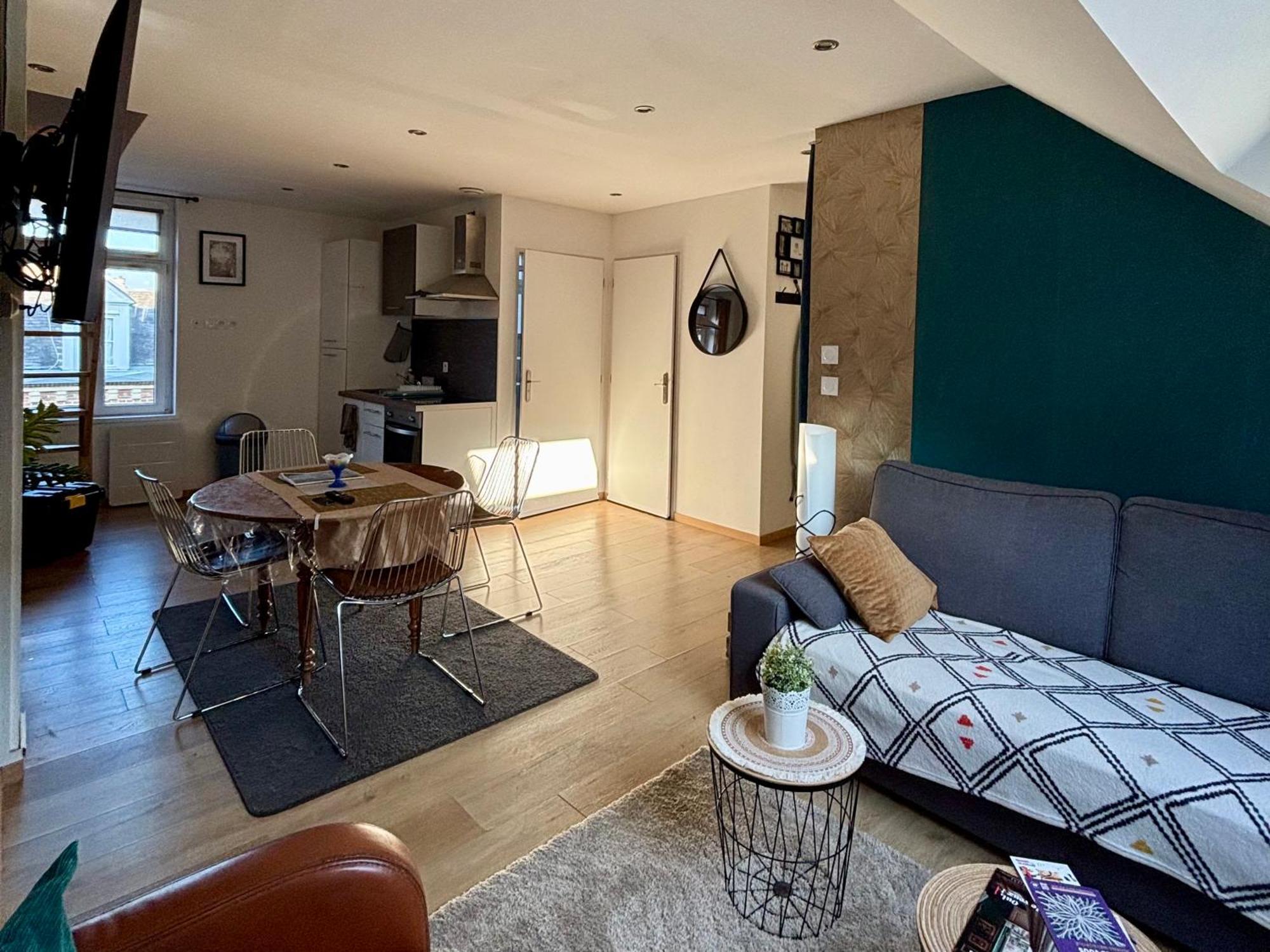 Appartement Duplex de charme à Amiens Extérieur photo